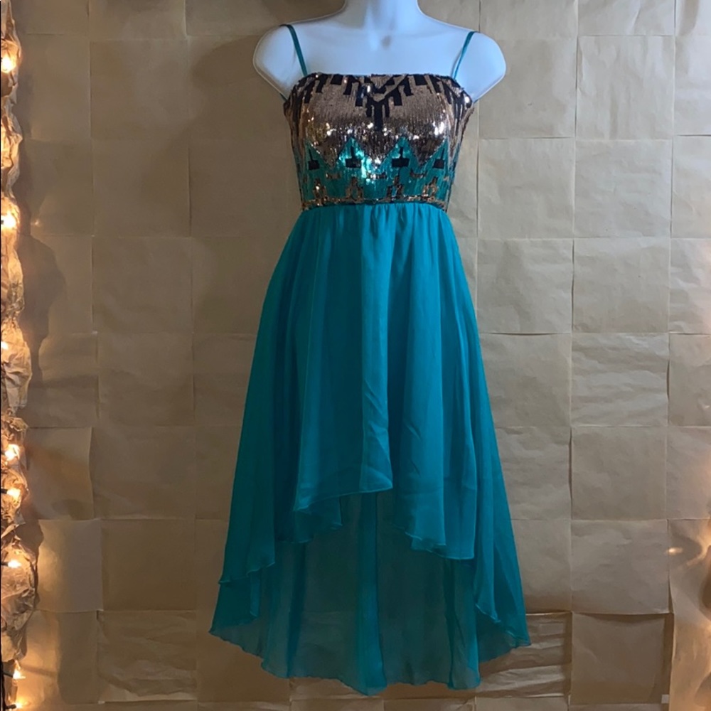 Prom/Homecoming Turquoise Dress
